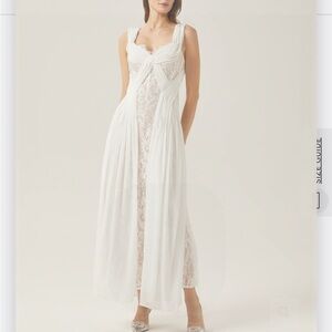 Chic White Dress (Miss Rosier NWT)